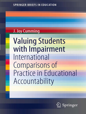 cover image of Valuing Students with Impairment